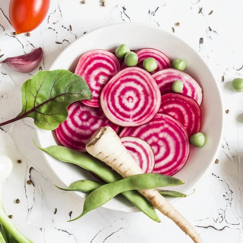Betterave Chioggia - Beta vulgaris | Achat direct au producteur