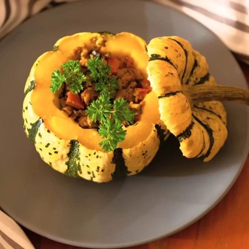 Courge 'Sweet Dumpling' - Cucurbita pepo | Achat producteur