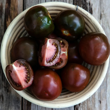 Tomate cerise 'Black Cherry' - Solanum | Achat direct au producteur